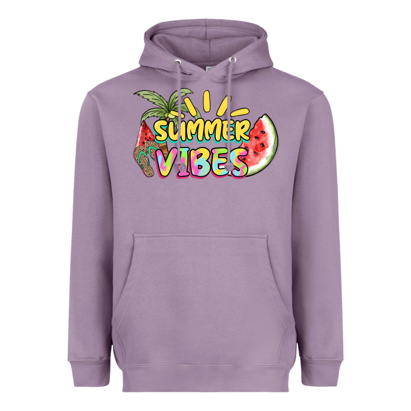 Summer Vibes Heavyweight Hoodie by NancyCooperArtShop | Teevron