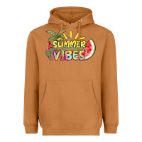 Meerkat summer vibes Heavyweight Hoodie - NancyCooperArtShop