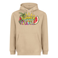 Mushroom summer vibes Heavyweight Hoodie - NancyCooperArtShop