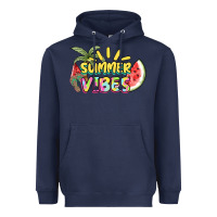 Navy summer vibes Heavyweight Hoodie - NancyCooperArtShop