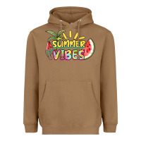 Toasted Coconut summer vibes Heavyweight Hoodie - NancyCooperArtShop