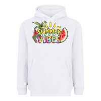White summer vibes Heavyweight Hoodie - NancyCooperArtShop
