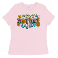 Bubblegum Pink mother hustler Ladies Tee - Zillion Design Studio