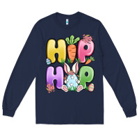Navy easter hip hop Long Sleeve Tee - MaliasSmallBusiness