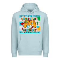 Blue Mist every day is gaming day Premium Hoodie - JahusDesignShop