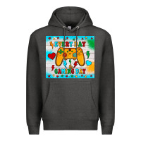 Charcoal Heather every day is gaming day Premium Hoodie - JahusDesignShop