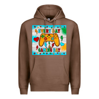 Chestnut every day is gaming day Premium Hoodie - JahusDesignShop