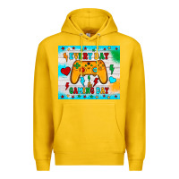 Lemon every day is gaming day Premium Hoodie - JahusDesignShop