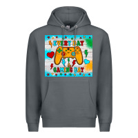 Rock every day is gaming day Premium Hoodie - JahusDesignShop