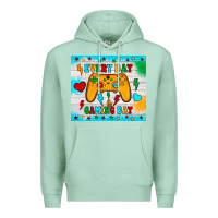 Seafoam every day is gaming day Premium Hoodie - JahusDesignShop
