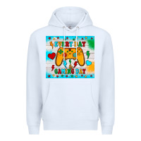 White every day is gaming day Premium Hoodie - JahusDesignShop