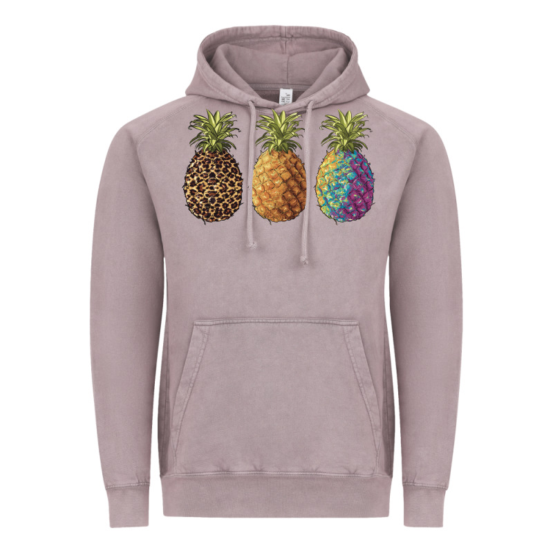 Pineapples Leopard Tie Dye Summer Vintage Hoodie by Artiststas | Teevron
