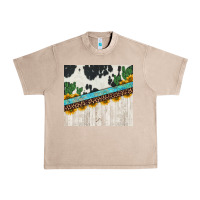 French Oak cowhide sunflowers cactus Urban Heavy Tee - Jasminsmagicworld