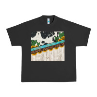 Pigment Black cowhide sunflowers cactus Urban Heavy Tee - Jasminsmagicworld