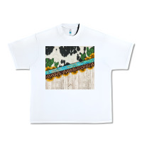 White cowhide sunflowers cactus Urban Heavy Tee - Jasminsmagicworld
