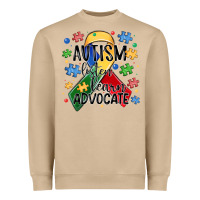 Mushroom autism listen learn advocate Heavyweight Sweatshirt - MaliasSmallBusiness