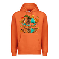 Carrot Blessed pumpkin Premium Hoodie - NancyCooperArtShop