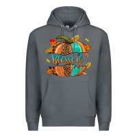 Rock Blessed pumpkin Premium Hoodie - NancyCooperArtShop