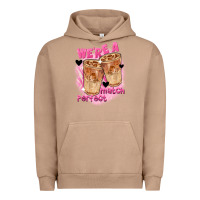 Pigment Burro We're a perfect match Valentine's Day Urban Hoodie - FaDigitalArtStudio