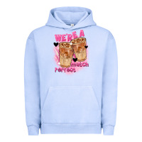 Pigment Grape Ice We're a perfect match Valentine's Day Urban Hoodie - FaDigitalArtStudio