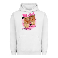 Pigment Lunar Rock We're a perfect match Valentine's Day Urban Hoodie - FaDigitalArtStudio