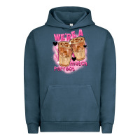 Pigment Midnight Navy We're a perfect match Valentine's Day Urban Hoodie - FaDigitalArtStudio