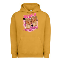 Pigment Peanut Butter We're a perfect match Valentine's Day Urban Hoodie - FaDigitalArtStudio