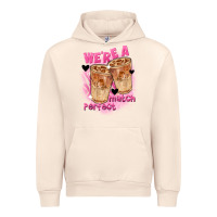 Sandshell We're a perfect match Valentine's Day Urban Hoodie - FaDigitalArtStudio