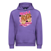 Tulip We're a perfect match Valentine's Day Urban Hoodie - FaDigitalArtStudio