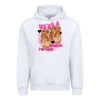 We're A Perfect Match Valentine's Day Urban Hoodie | Teevron
