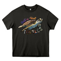 Asphalt just a girl who loves turtles Heavy Core Tee - SublimationCraftShop