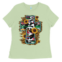 Matcha western cross Ladies Tee - RanaPortraitStore