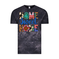 Cloud Black Home Sweet Home Vintage Tee - LillyAllenDesigns