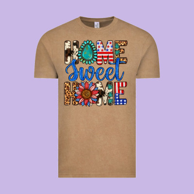 Home Sweet Home Vintage Tee Designed By Lillyallendesigns