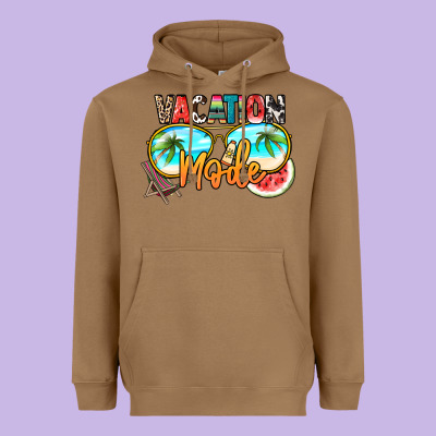Vacation Mode Heavyweight Hoodie Designed By Nancycooperartshop