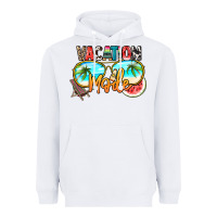 White vacation mode Heavyweight Hoodie - NancyCooperArtShop