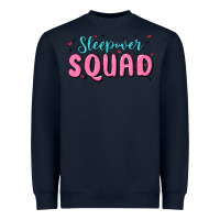 Navy sleepover squad Heavyweight Sweatshirt - MaliasSmallBusiness