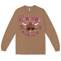 Toasted Coconut love you till the cows come home Long Sleeve Tee - MaliasSmallBusiness