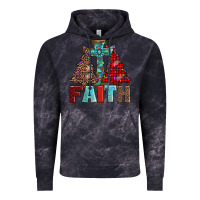 Cloud Black cross and christmas trees Vintage Hoodie - AdoDesignShop