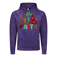 Cloud Purple cross and christmas trees Vintage Hoodie - AdoDesignShop