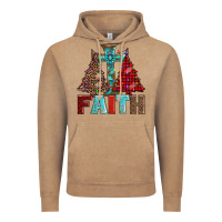 Vintage Coffee cross and christmas trees Vintage Hoodie - AdoDesignShop