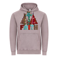 Vintage Zinc cross and christmas trees Vintage Hoodie - AdoDesignShop