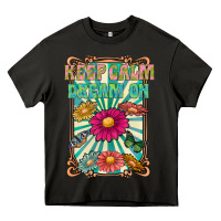 Asphalt keep calm dream on Heavy Core Tee - CowhideDigitalArt