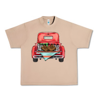 Burro Christmas truck Urban Heavy Tee - BarkalooDesign