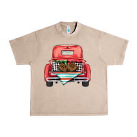 French Oak Christmas truck Urban Heavy Tee - BarkalooDesign