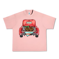 Salmon Christmas truck Urban Heavy Tee - BarkalooDesign
