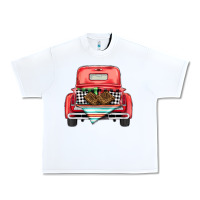 White Christmas truck Urban Heavy Tee - BarkalooDesign