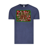 Vintage Denim game day christmas Vintage Tee - AdoDesignShop