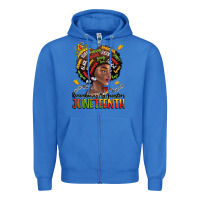True Royal remembering my ancestors juneteenth Zipper Hoodie - LillyAllenDesigns