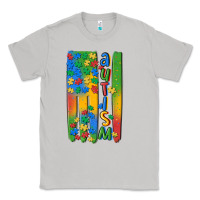 Moon Dust autism american flag Classic Tee - MaliasSmallBusiness